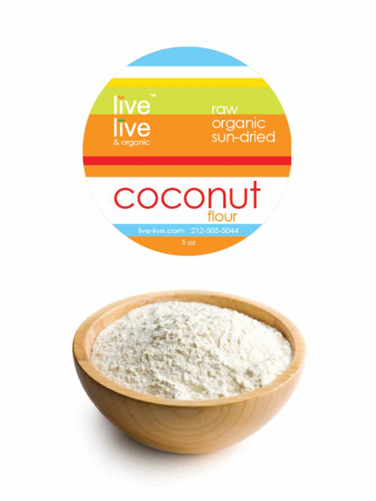 Coconut Flour, 5oz, Live Live & Organic