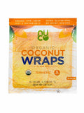 Coconut Wraps, Turmeric, 5 Pack, NUCO