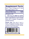 D3 Serum, 1000 IU per drop, Premier Research Labs, supplement facts