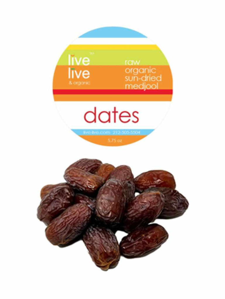 Dates, Medjool, Organic, 5.75oz, Live Live & Organic