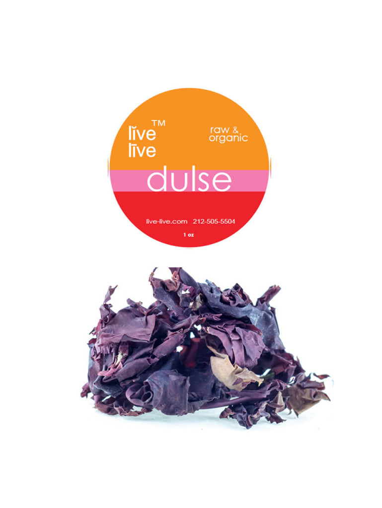 Dulse, Raw and Wildcrafted, 1oz, Live Live & Organic