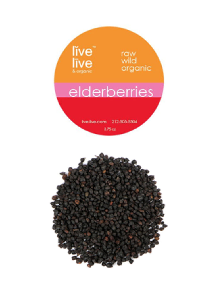 Elderberries, Organic, 3.75oz, Live Live & Organic