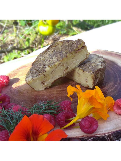 Vegan Nut Cheese, Organic, Raw, Dairy-Free, Fig Fennel