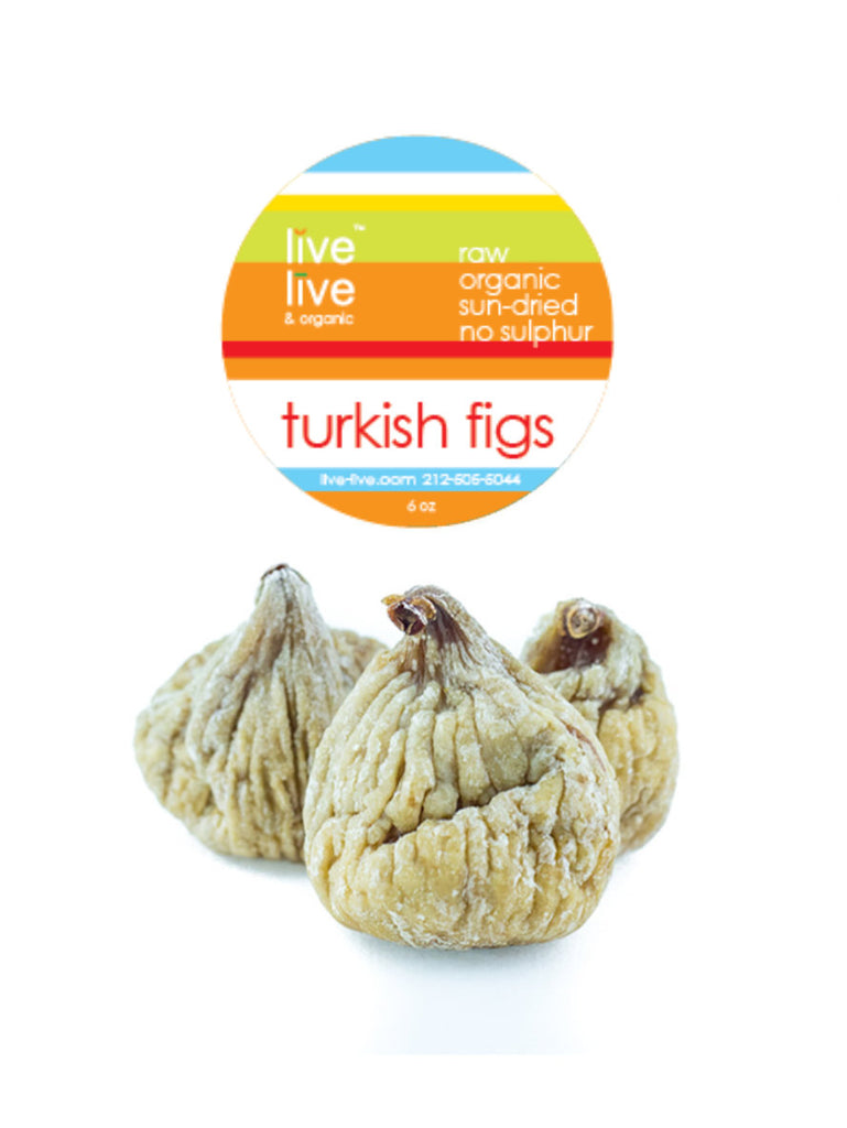Turkish Figs, 6oz, Live Live & Organic