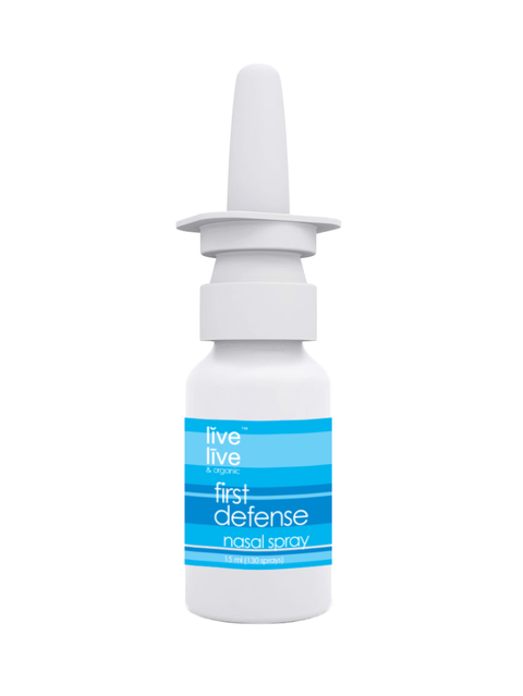 first defense nasal spray, 15ml, live live & organic