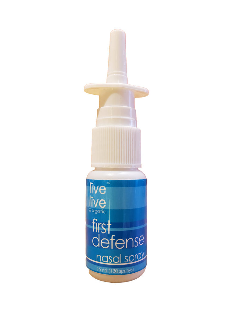First Defense Nasal Spray, 15ml, Live Live & Organic