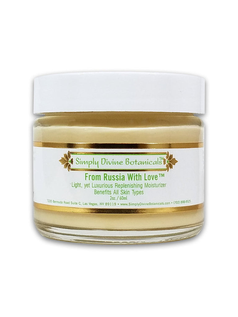 From Russia With Love, Regenerating Moisturizer, 2oz, Simply Divine Botanicals