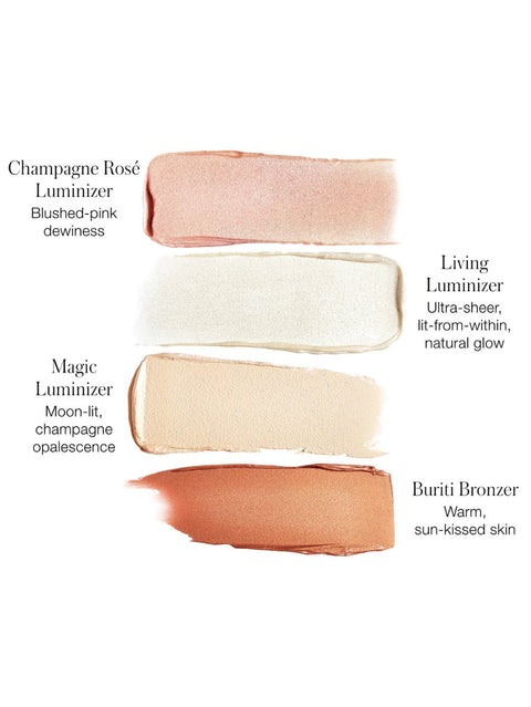 Living Luminizer Glow Quad Mini, RMS Beauty, Smears