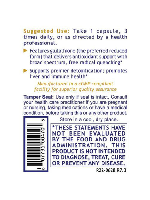 Premier Research Labs Premier Glutathione Complex Premier Research Labs Premier Glutathione Complex