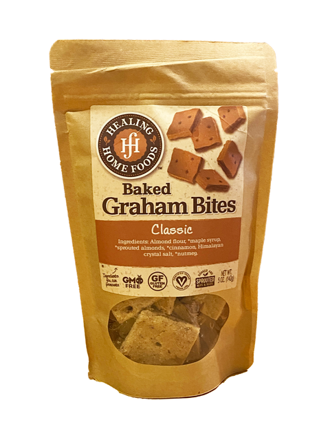 Graham Bites, Classic, Baked, Healing Home Foods