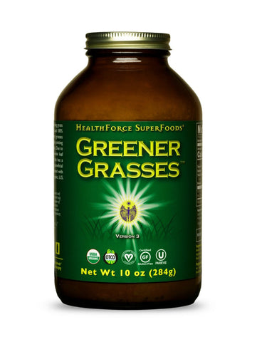 Greener Grasses, Alkalizer, 10oz, HealthForce SuperFoods