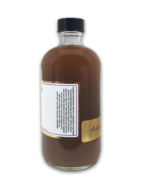 Gypsy Rose Tea, 8oz, Simply Divine Botanicals, side label