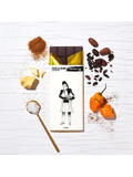 Habanero Salt, Raw Chocolate Bar, 2oz, Fine and Raw, ingredients