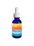 happy gums oil, 1oz, live live & organic