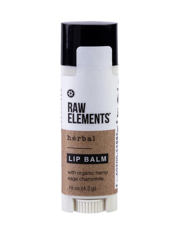 Herbal Rescue Lip Balm, Raw Elements