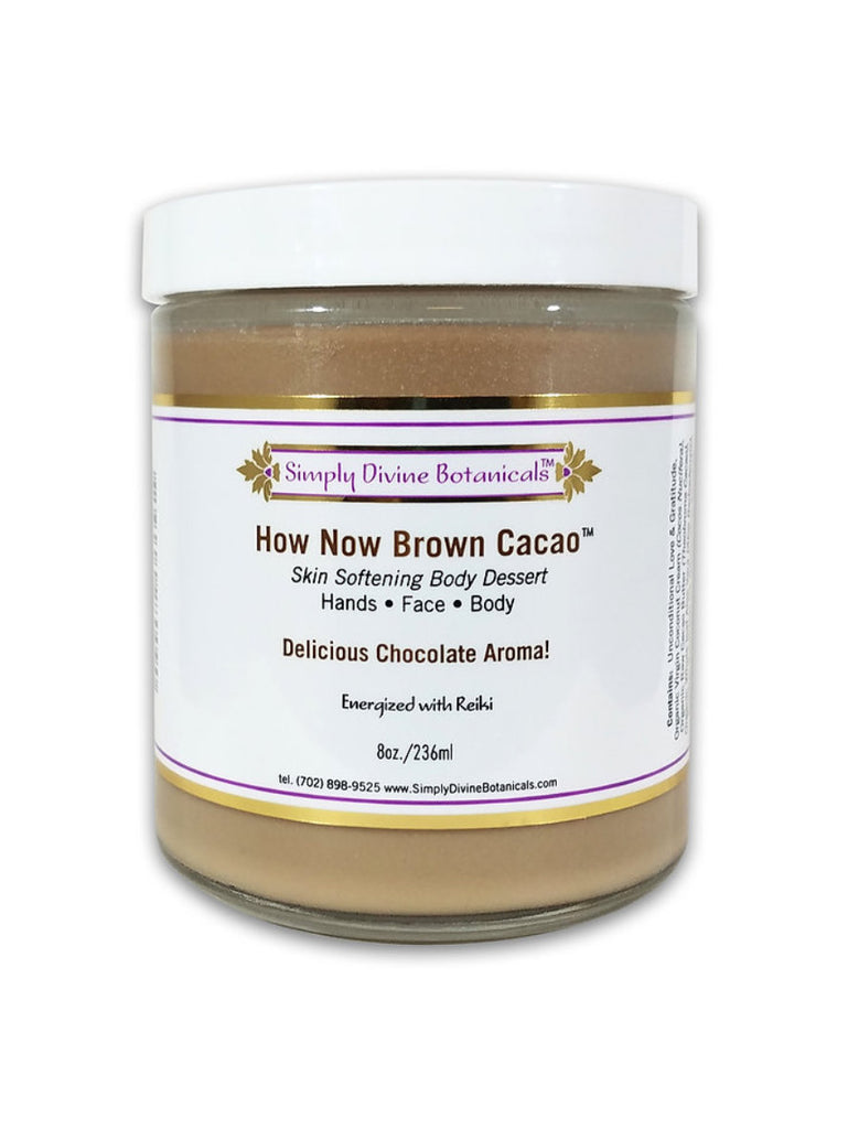 How Now Brown Cacao, 8oz, Simply Divine Botanicals
