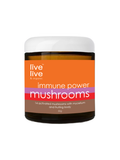 immune power blend of 14 mushrooms, 50g powder, live live & organic, product