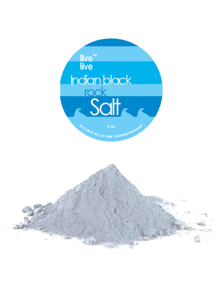 Indian Black Salt, 6oz, Live Live & Organic