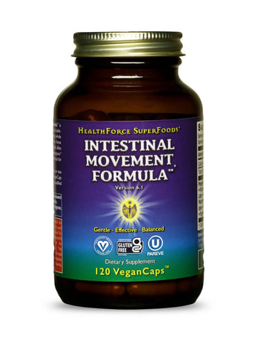 Intestinal Movement Formula, 120 Veg Caps, HealthForce SuperFoods