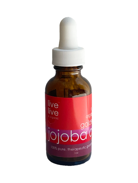 jojoba oil, 1oz, live live & organic