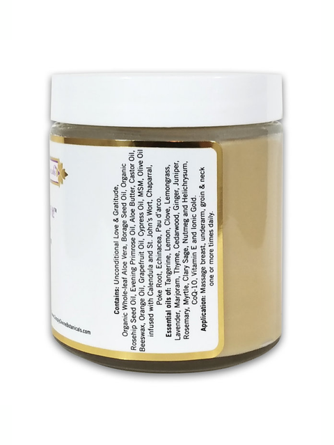 Keeping Abreast Of It, 4oz, Simply Divine Botanicals with a white label on a white background