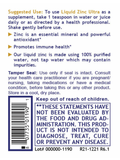 Suggested use for Liquid Zinc Ultra, 8oz, Premier Research Labs