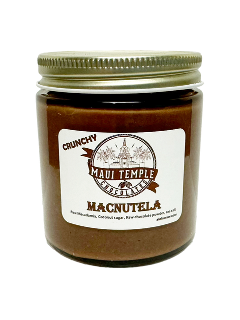 MacNutela, Chocolate Macadamia Spread, Aloha Raw