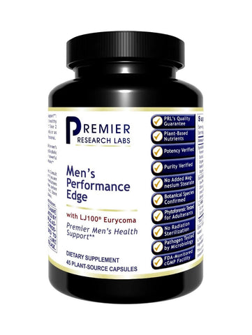 Men's Performance Edge, 45 Veg Caps, Premier Research Labs