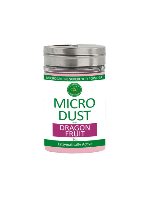 MicroDust, DragonFruit, Organic, 1oz, TopNotch Microgreens