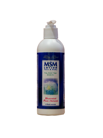 MSM Lotion, Unscented, Live Live & Organic, 8oz