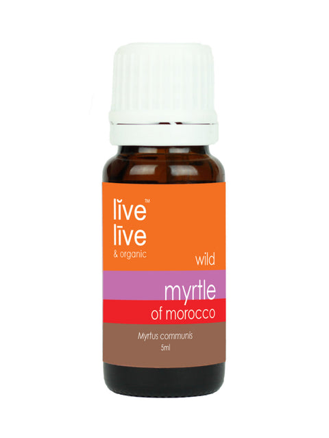 Myrtle of Morocco Essential Oil, Myrtus communis, 5ml, Live Live & Organic