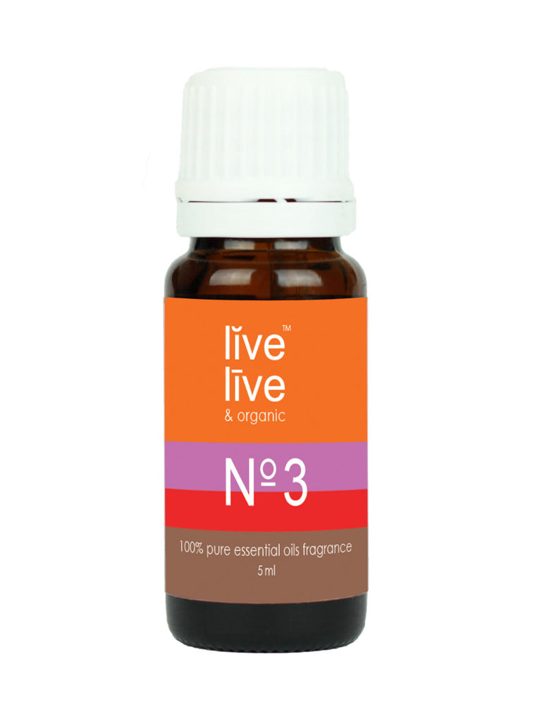 No. 3 Fragrance, 5ml, Live Live & Organic