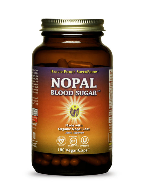 Nopal Cactus, 180 Veg Caps, HealthForce SuperFoods