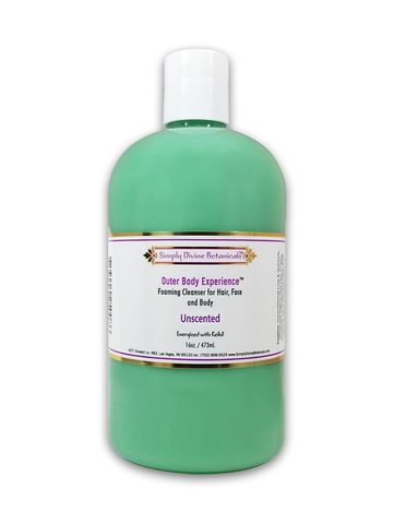 Outer Body Experience, 16 oz, Simply Divine Botanicals, Unscented