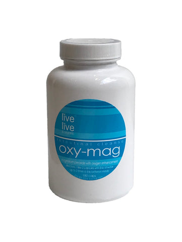 Oxy-Mag, Intestinal Cleanser, 180 Veg Caps, Live Live & Organic