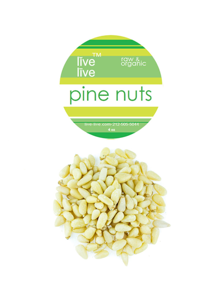Pine Nuts, 4oz, Live Live & Organic