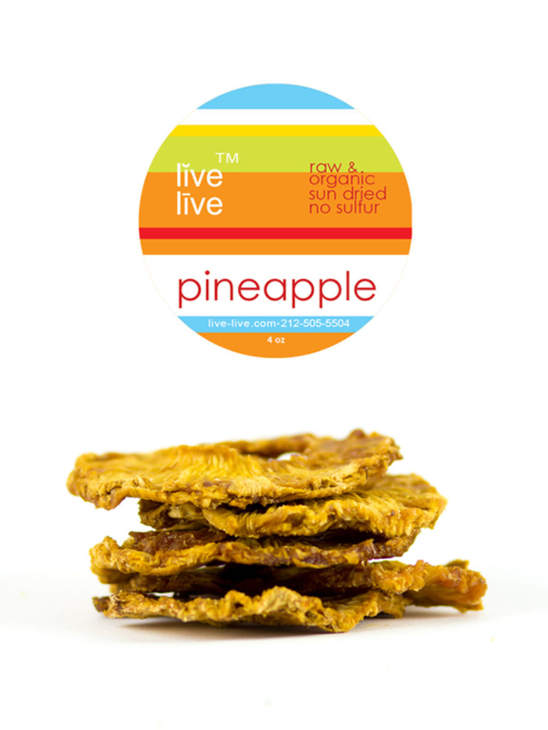 Pineapple, 4oz, Live Live & Organic