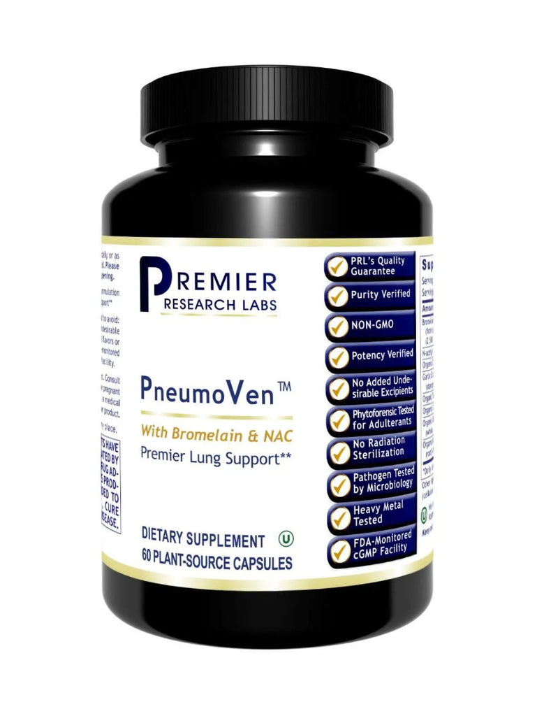 PneumoVen, 60 Veg Caps, Premier Research Labs