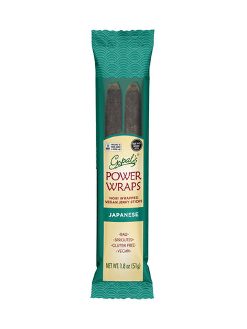 Power Wraps, Vegan Jerky Sticks, Gopal's Healthfoods, Japanese