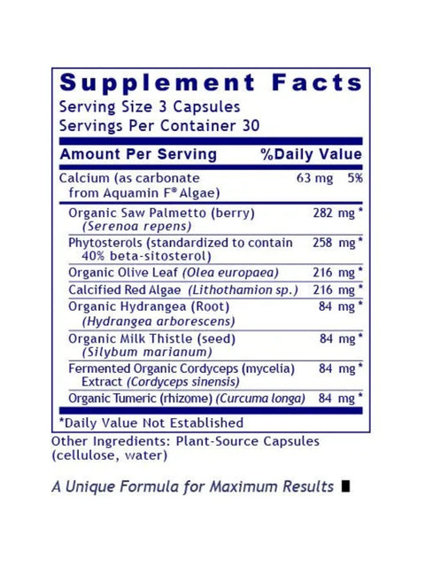 ProstaVen, 60 Veg Caps, Premier Research Labs, Supplement Facts