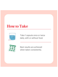 Pure Radiance C, Capsules, Pure Synergy, directions on how to take