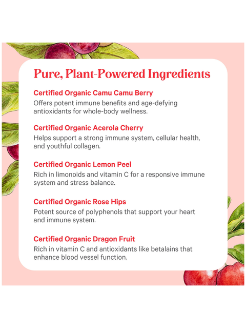 Pure Radiance C, Capsules, Pure Synergy, list of ingredients