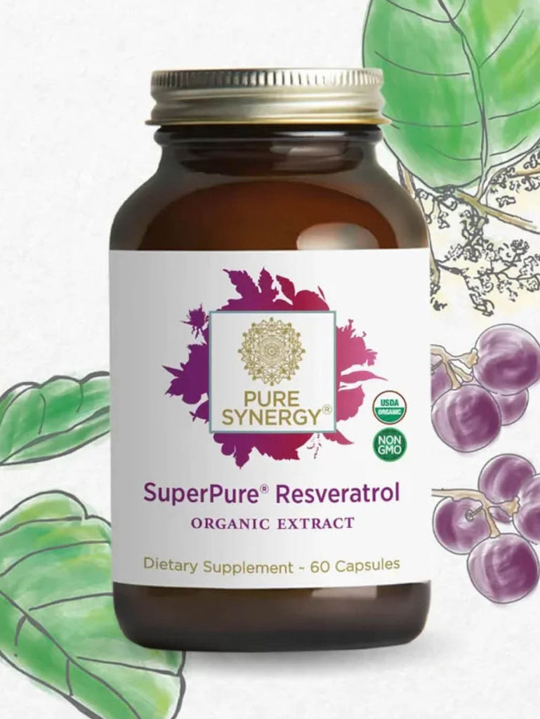 SuperPure® Resveratrol Extract, 60 Caps, Pure Synergy