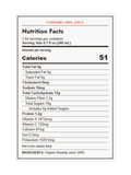 Rosehip Juice, Organic, Cold-Pressed, 8.4oz, Pomona, nutrition facts