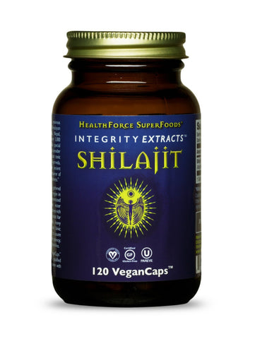 Shilajit, 120 vegan caps, HealthForce SuperFoods