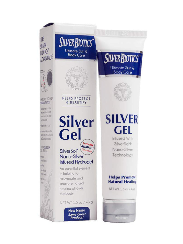 Silver Biotics Silver Gel, 1.5oz, American Biotech Labs