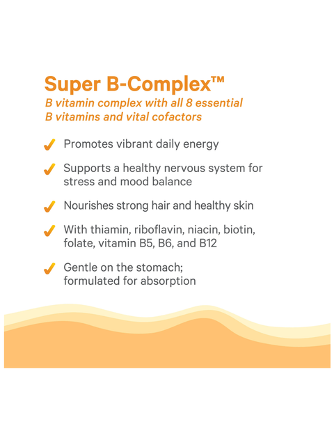 Super B-Complex, 60 comprimidos, Pure Synergy