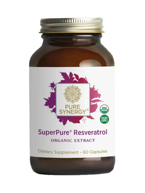 SuperPure® Resveratrol Extract, 60 Caps, Pure Synergy