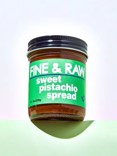 Sweet Pistachio Spread, 8oz, Fine and Raw