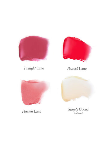Tinted Daily Lip Balm, RMS Beauty, Color Chart